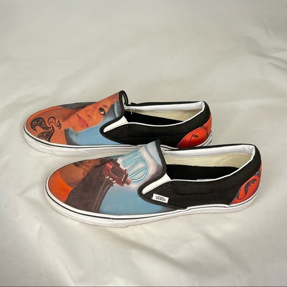 Vans Men’s “Inked” Tattoo Slip-On Sneakers Size 11.5 - Picture 4 of 10